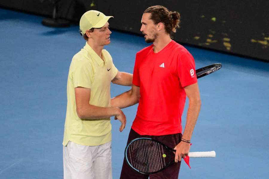 Sinner et Zverev ce dimanche.
