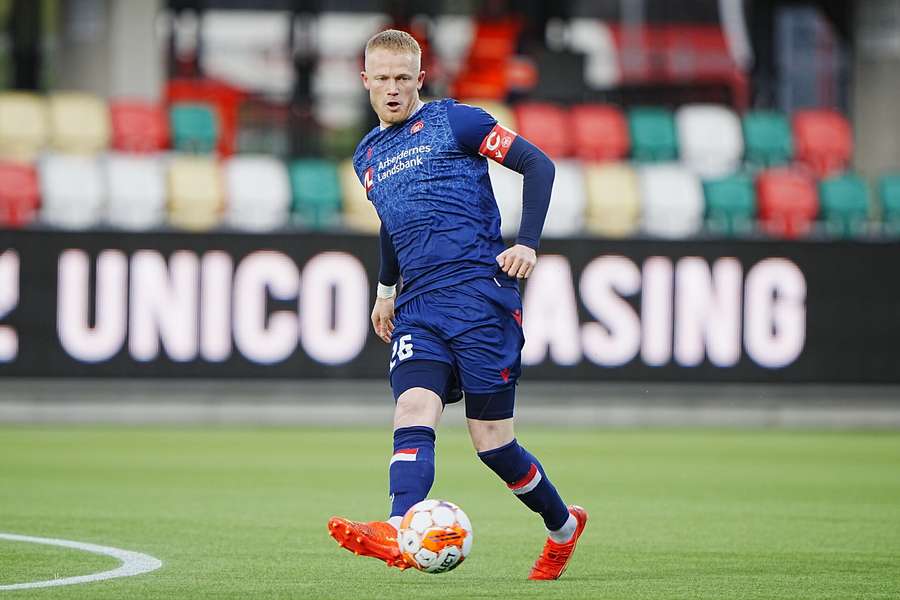 Rasmus Thelander skiftede i november tilbage til AaB, efter et kortvarigt ophold i ungarske Ferencváros. 