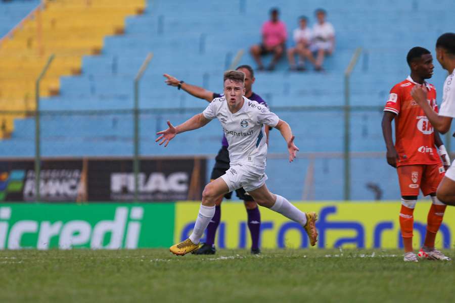 Grêmio tem média superior a cinco gols por jogo na Copinha