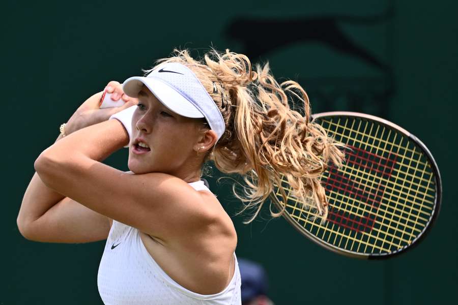 Mirra Andreeva beat Barbora Krejcikova to reach the third round at Wimbledon for the first time