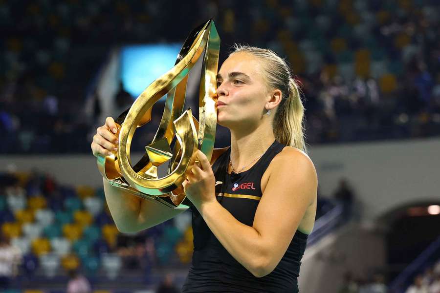 Sara Bejlek et son trophée.