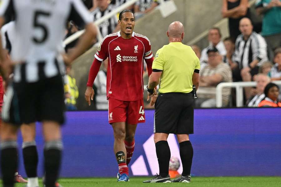 Van Dijk happy for Liverpool matchwinner Ngumoha; insists Gordon deserved red