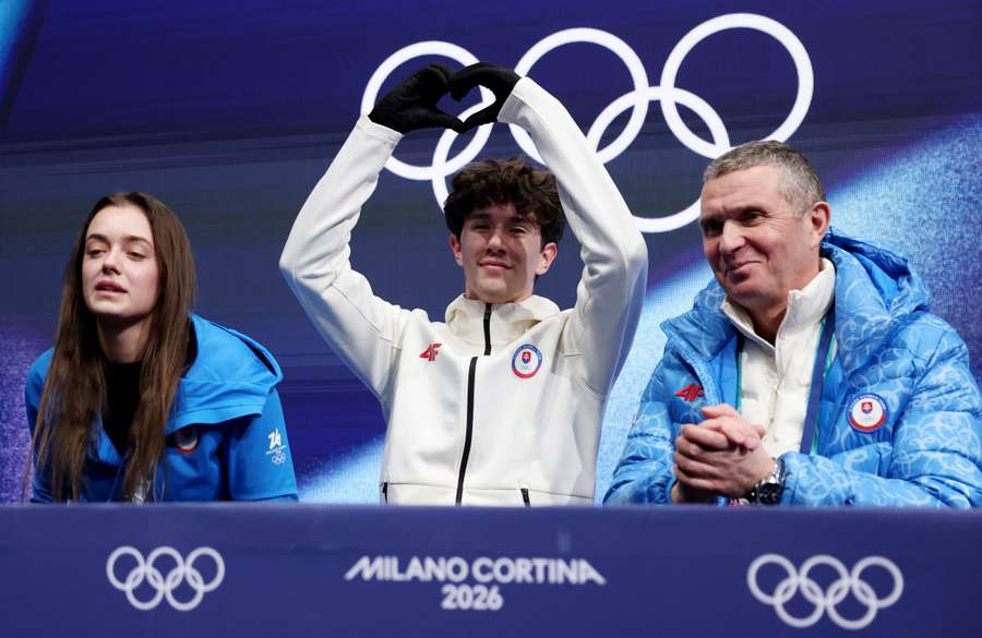 Adam Hagara po vystúpení.