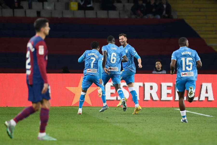 Baptistão fez um dos gols de empate do Almería