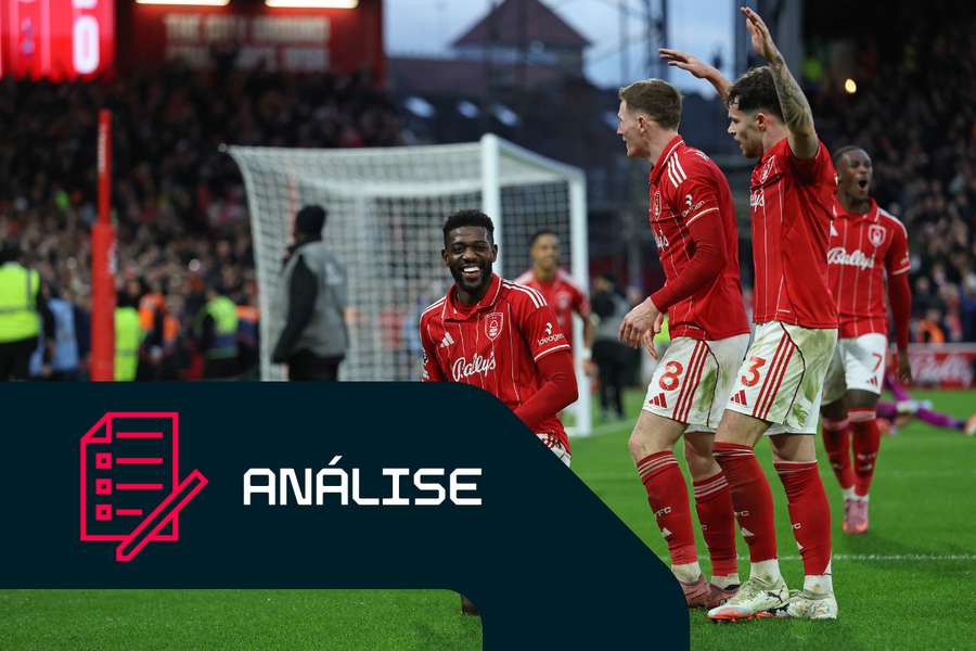 Nottingham Forest venceu o Tottenham por 3-0 Nottingham Forest venceu o Tottenham por 3-0