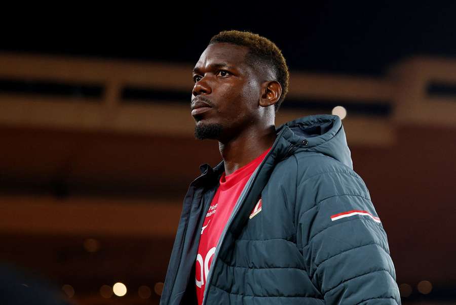 Paul Pogba during his time with Monaco