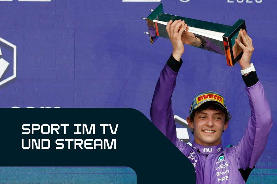 Sport live am Sonntag: Kimi Antonelli will seine beeindruckende Siegesserie fortsetzen.
