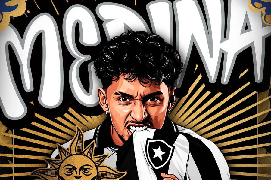 Medina é o novo reforço do Botafogo Medina é o novo reforço do Botafogo