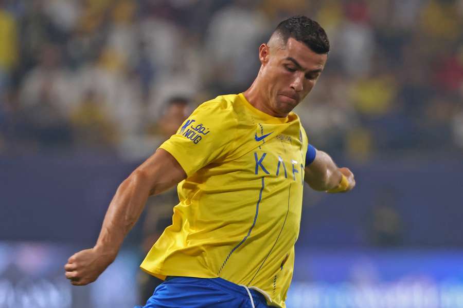 Cristiano Ronaldo passou em branco na derrota do Al-Nassr