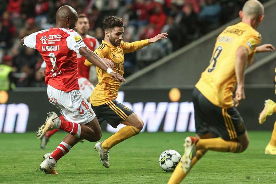 SC Braga e Benfica defrontam-se nos oitavos de final da Taça de Portugal