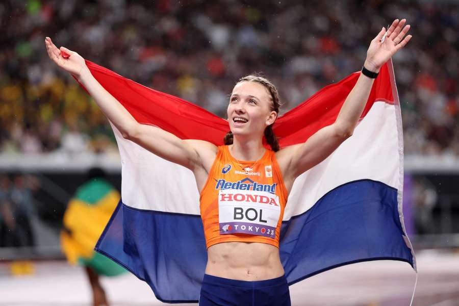 Femke Bol à Tokyo en septembre dernier