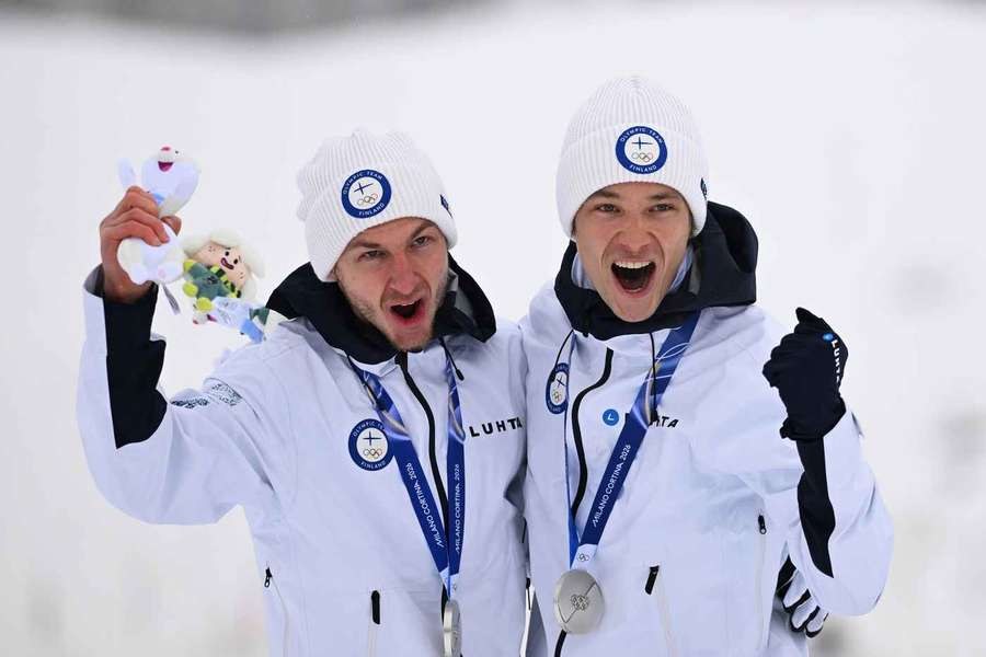 Eero Hirvonen and Ilkka Herola won Finland's only silver at Milan-Cortina Eero Hirvonen and Ilkka Herola won Finland's only silver at Milan-Cortina