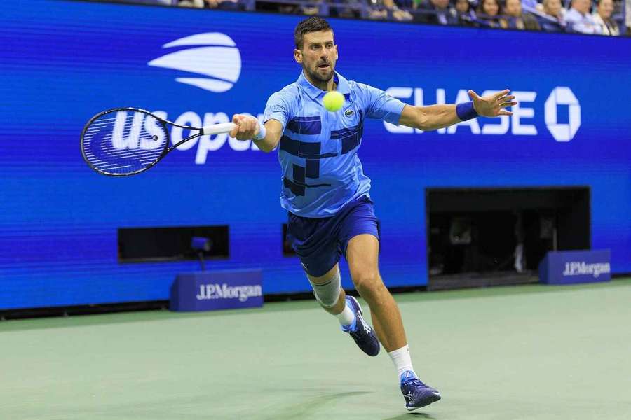 Djokovič během loňského US Open.