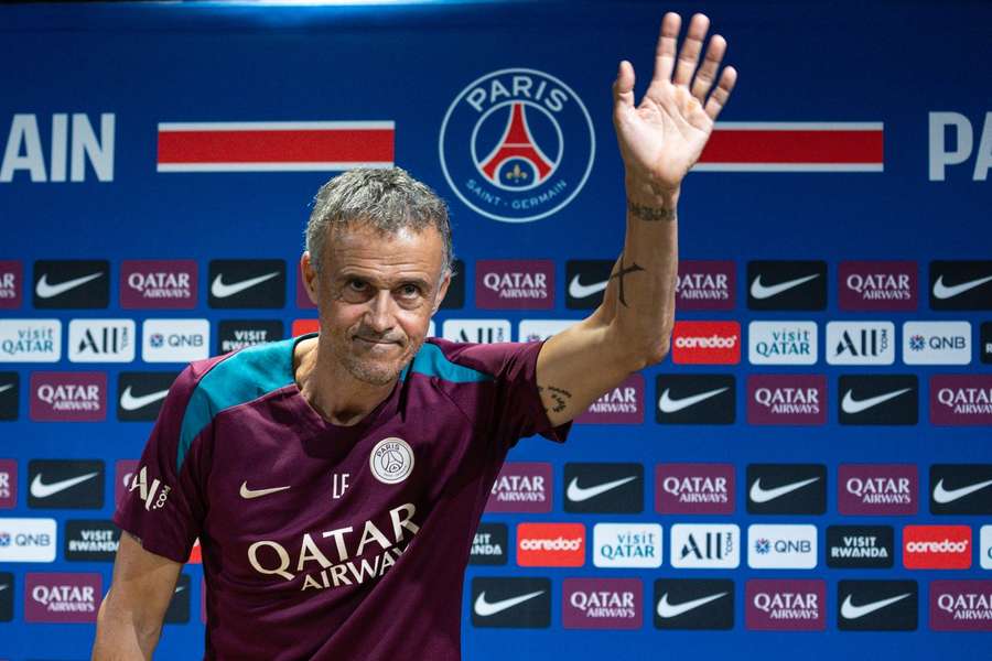 Luis Enrique, antrenorul lui PSG