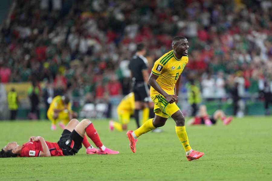South Africa have booked a historic place in the World Cup round of 32