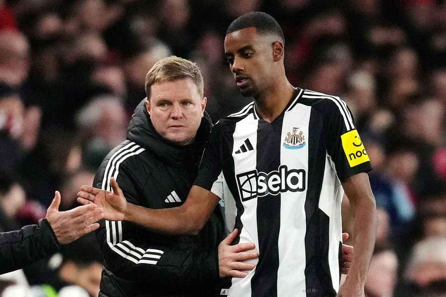 Alexander Isak, jugador del Newcastle