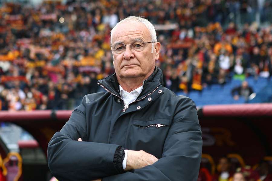 Claudio Ranieri prima di Roma-Cagliari