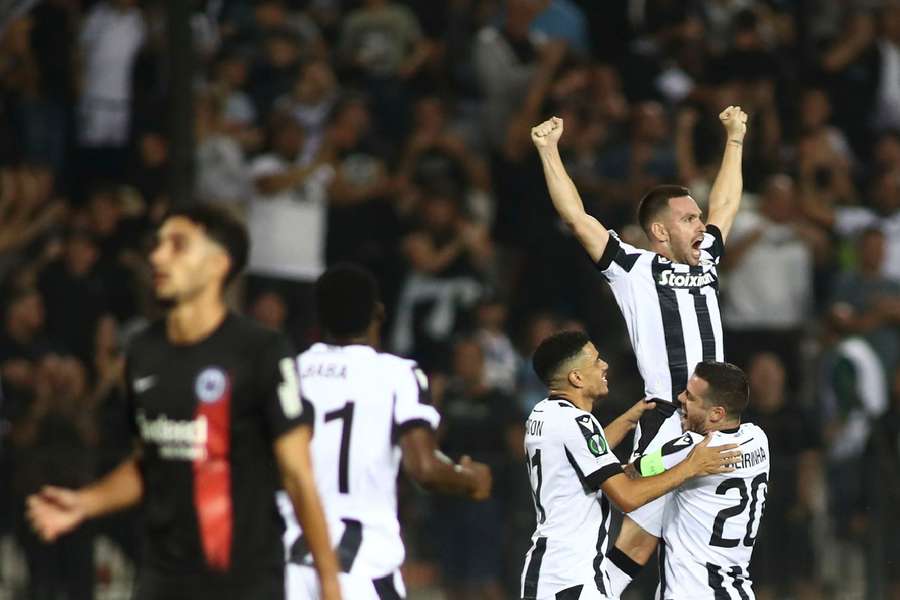 PAOK celebrate taking shock lead