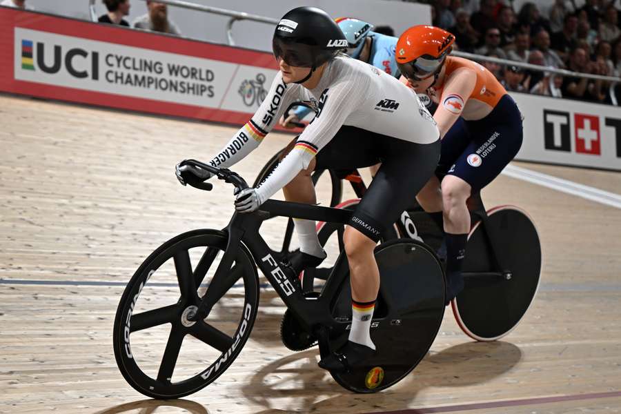 Lea Sophie Friedrich war nach der verpassten Goldemedaille im Keirin geknickt.