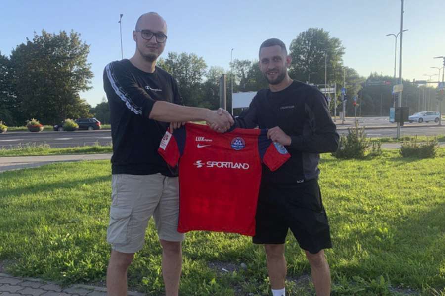 Volkov com Fedorov, os dois protagonistas da luta 
