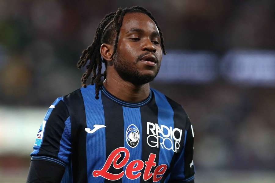 Lookman avec l'Atalanta en mai dernier.