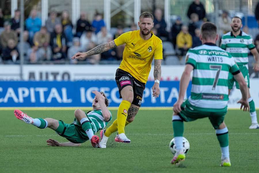 Piotr Parzyszek was again a threat for KuPS Piotr Parzyszek was again a threat for KuPS