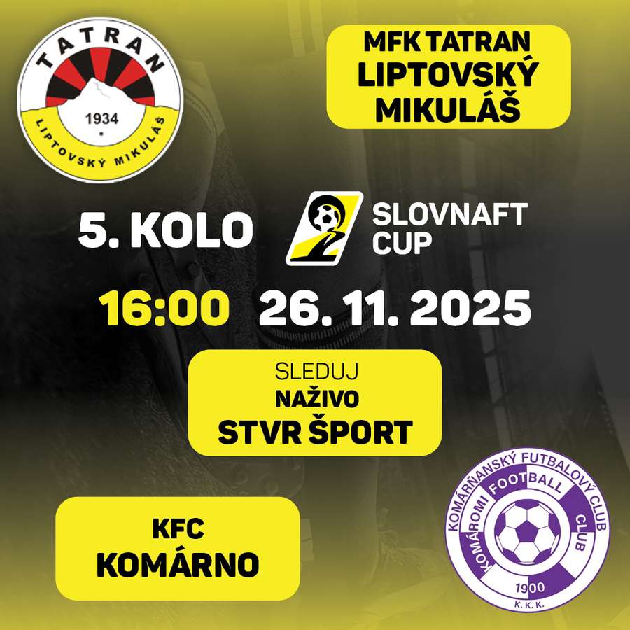 Zápas ponúkne naživo televízna stanica STVR ŠPORT.