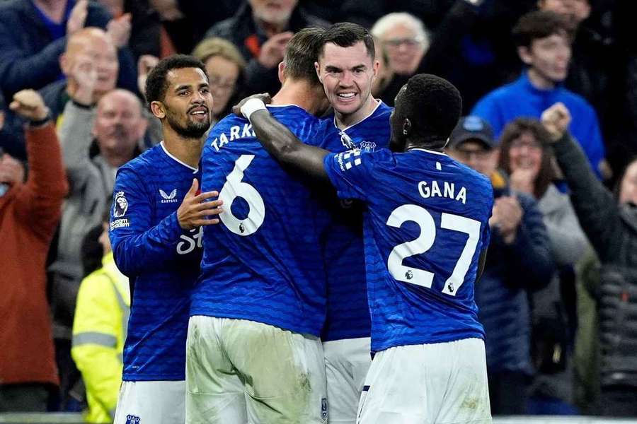 Keane sealed the win for Everton