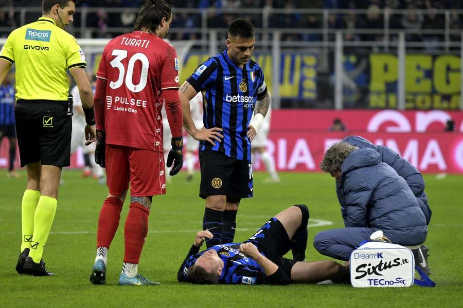 Zielinski s-a accidentat după doar trei minute