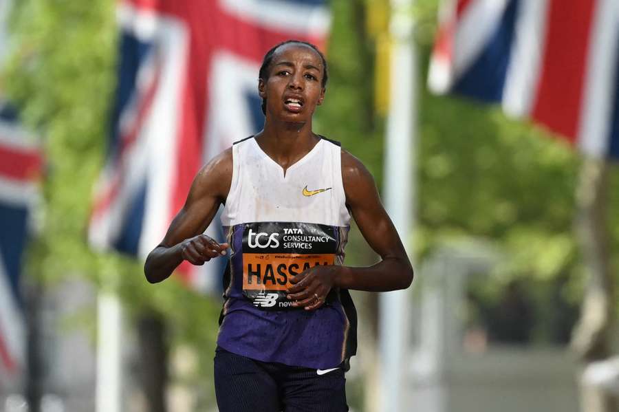 Marathon-Olympiasiegerin Sifan Hassan