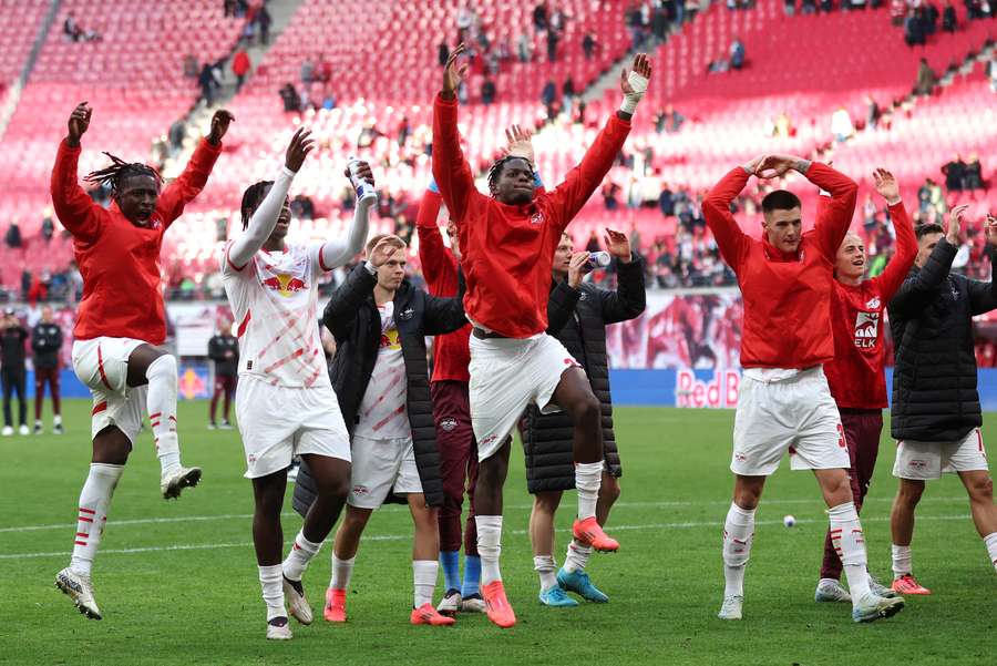 Auch RB Leipzig konnte am Wochenende gleich vier Treffer bejubeln.