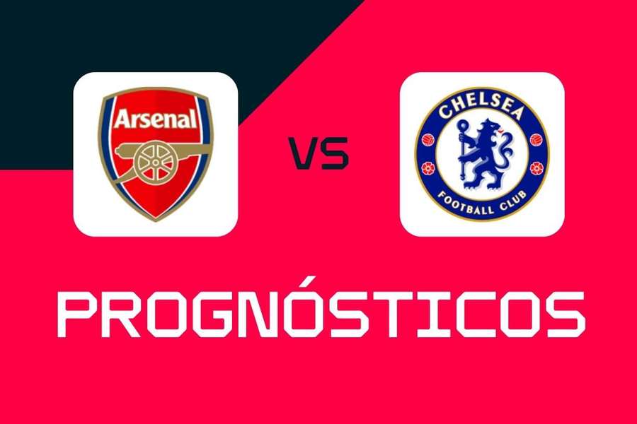 Arsenal vs Chelsea: Prognósticos, melhores apostas e odds (Premier League)