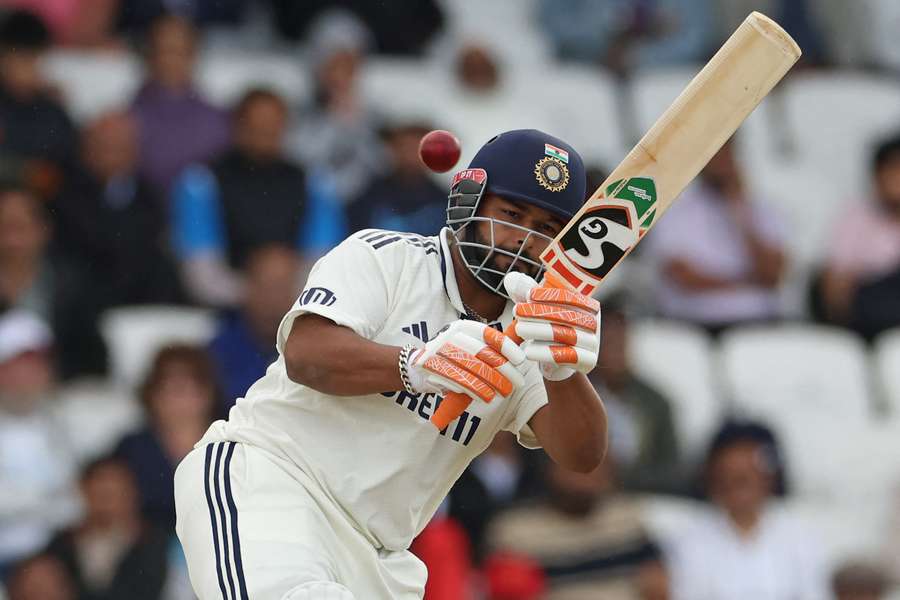Pant in action for India