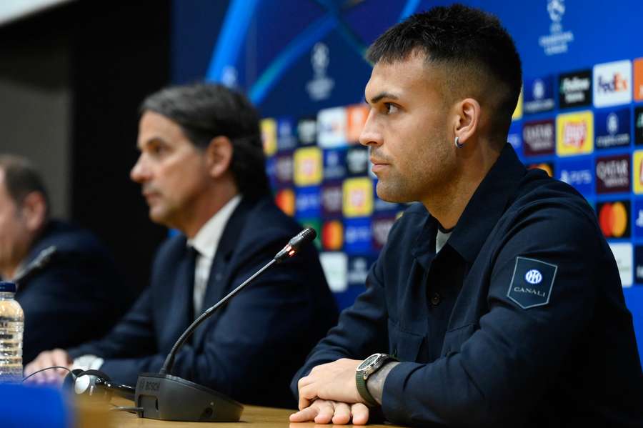 Lautaro Martínez et Simone Inzahi