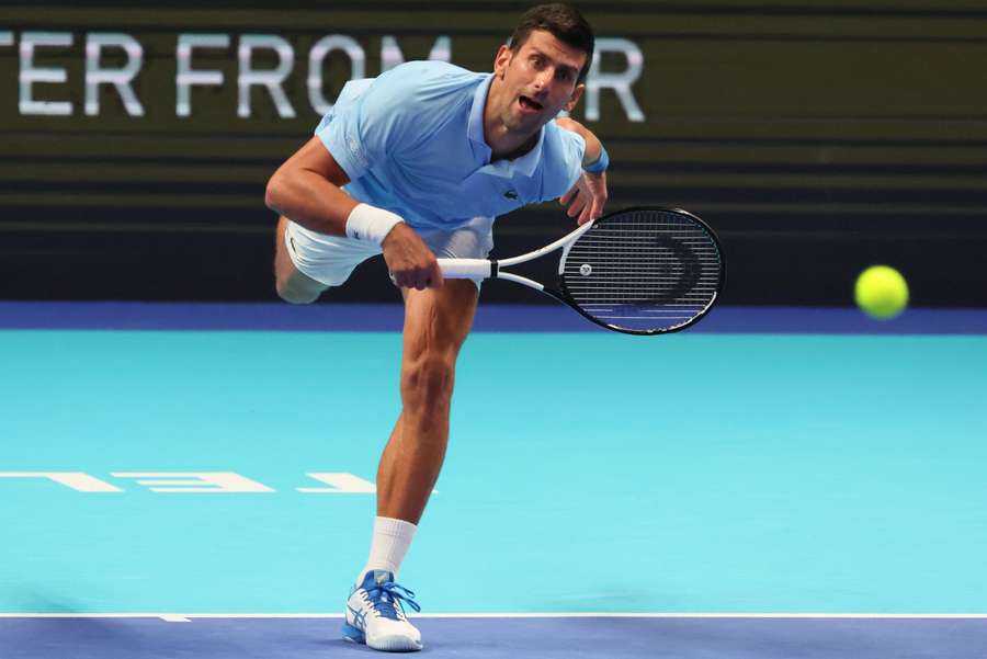 Novak Djokovic intraitable à Tel-Aviv.