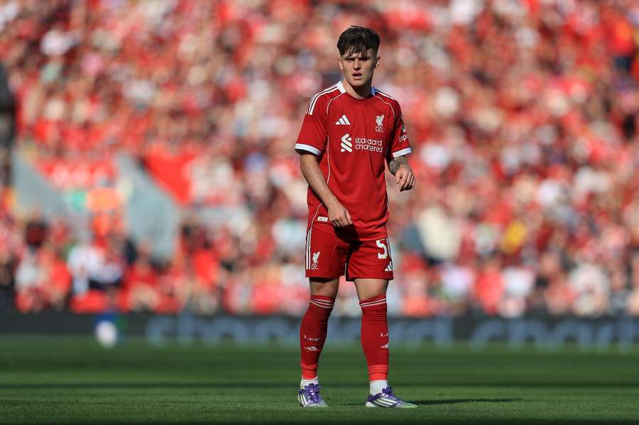 Ben Doak, extremo escocês de 19 anos do Liverpool