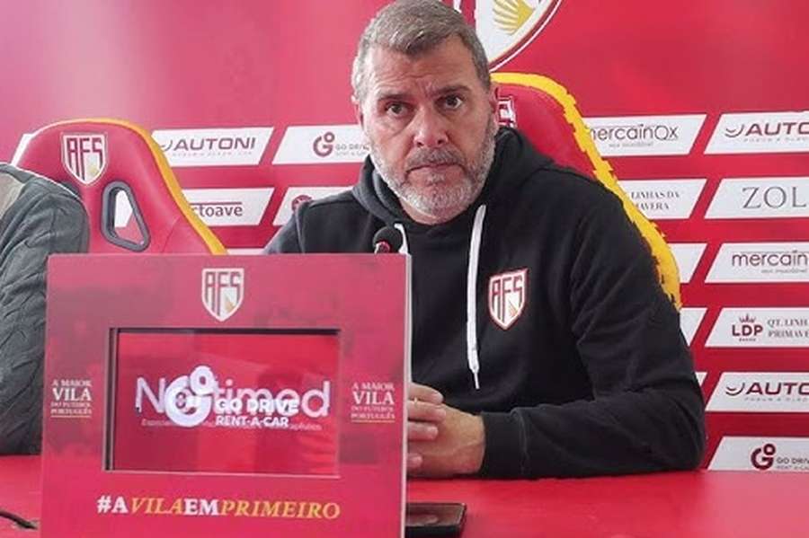 João Henriques, treinador do AFS