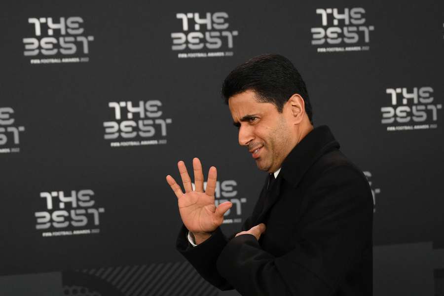 Nasser Al-Khelaifi esteve na gala do the Best, da FIFA Nasser Al-Khelaifi esteve na gala do the Best, da FIFA
