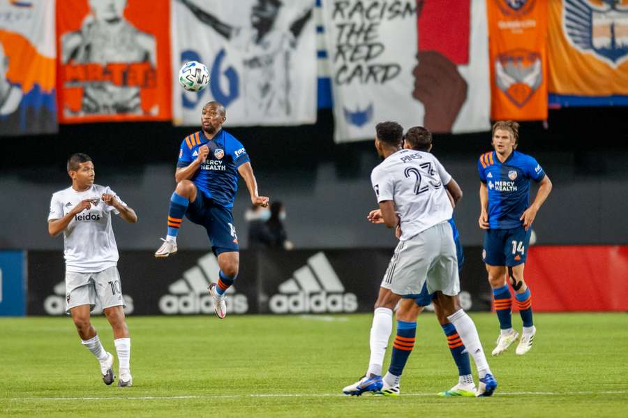 Kamohelo Mokotjo in action for FC Cincinnati