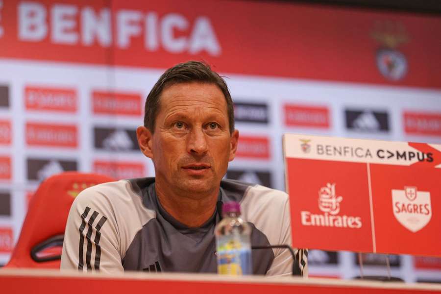 Roger Schmidt, treinador do Benfica