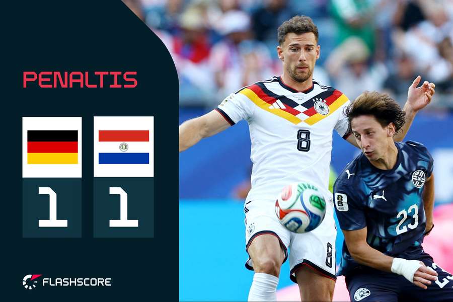 Leon Goretzka, ante Matías Galarza