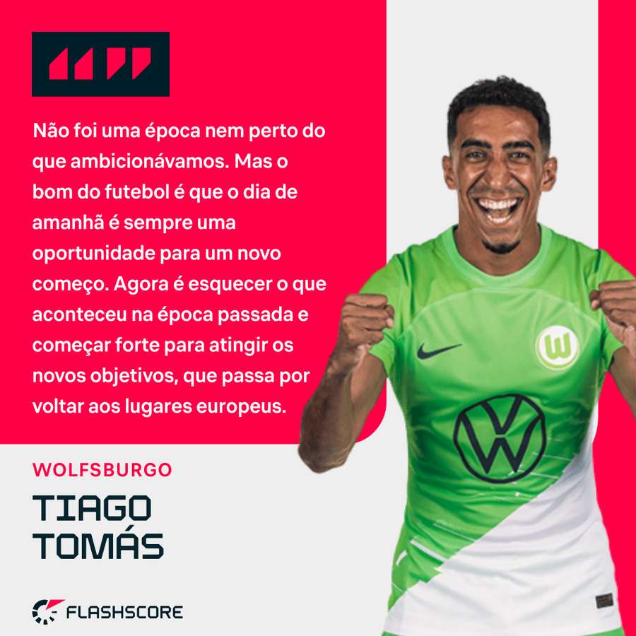 As ambições de Tiago Tomás para a nova época