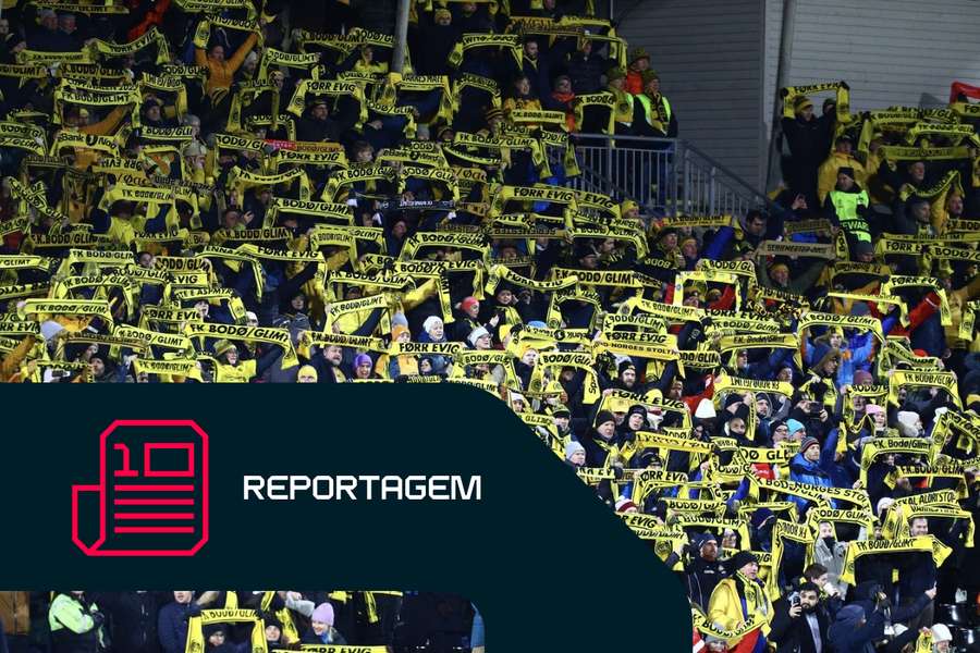 Adeptos do Bodo/Glimt são uma parte importante do clube