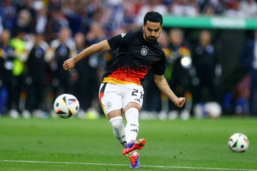 Gundogan scored 19 goals in 82 appearances for Germany