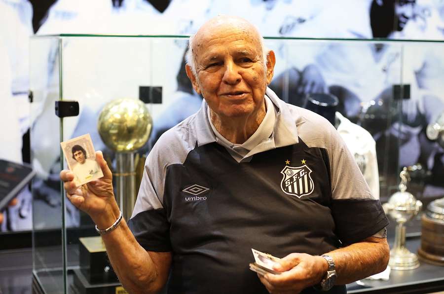 Pepe foi campeão com o Peixe de Pelé na década de 60 Pepe foi campeão com o Peixe de Pelé na década de 60