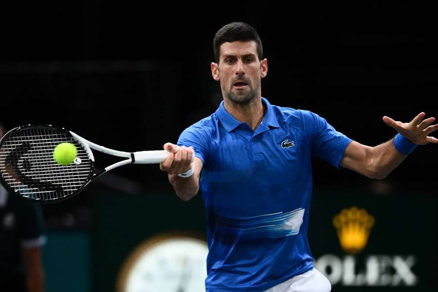 Djokovic beats Cressy to begin Paris Masters defence