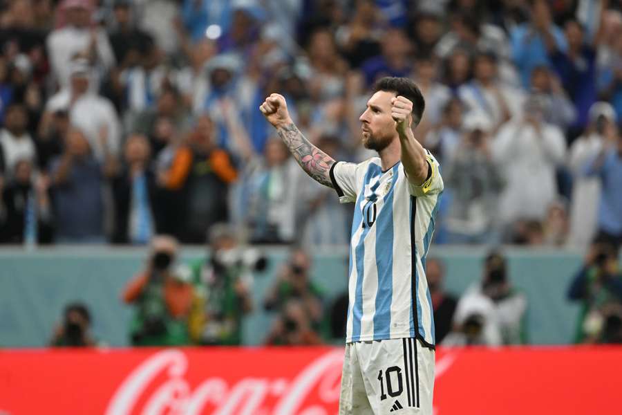 Lionel Messi chegou aos dez golos em Mundiais