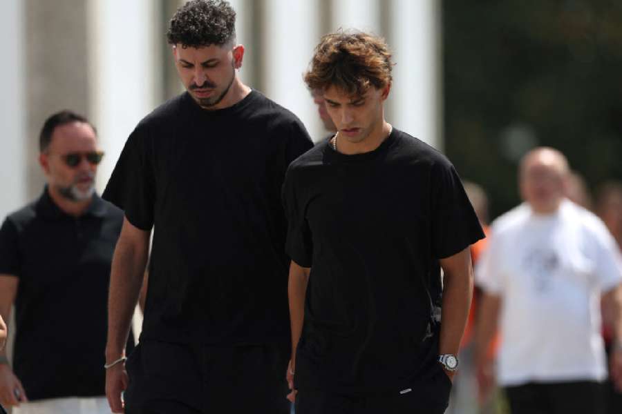 Joao, presente en el funeral de Jota