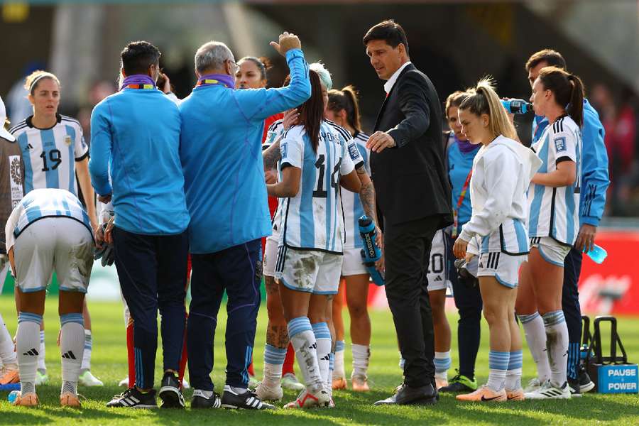 Argentina came from two goals down to snatch a draw