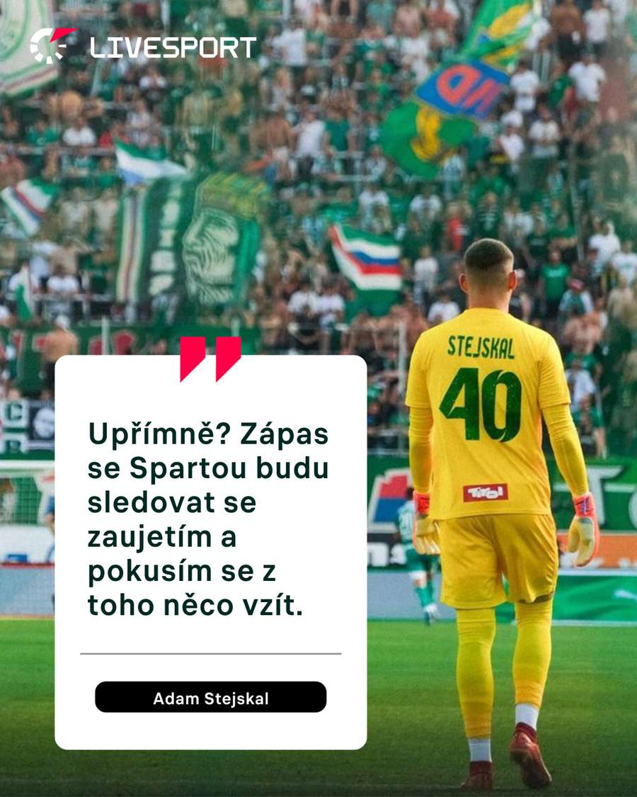 Adam Stejskal o zápasu Sparta – Salcburk.